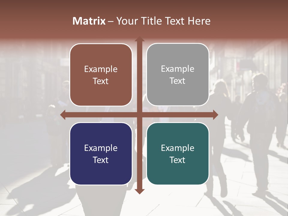 Cool Looking Street PowerPoint Template