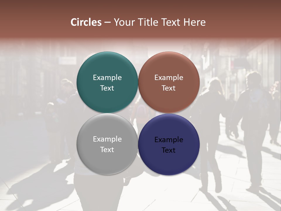 Cool Looking Street PowerPoint Template