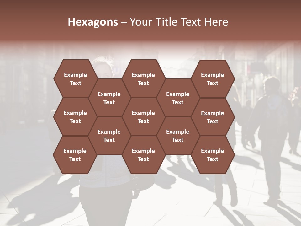 Cool Looking Street PowerPoint Template