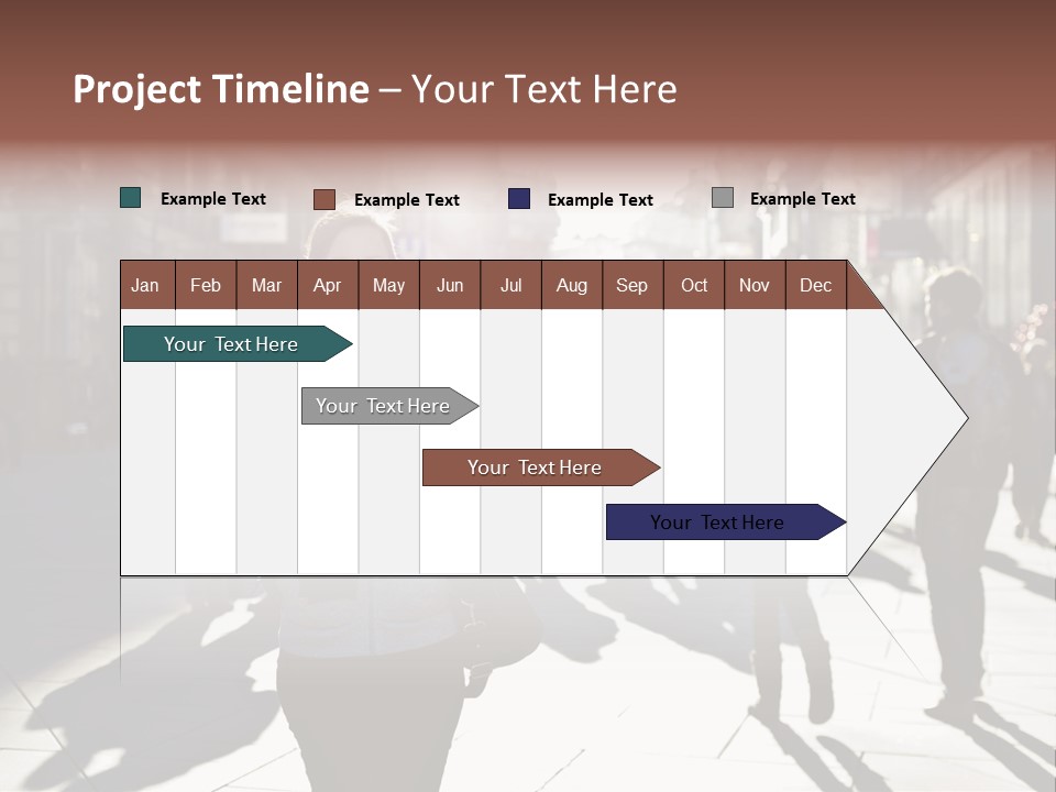 Cool Looking Street PowerPoint Template