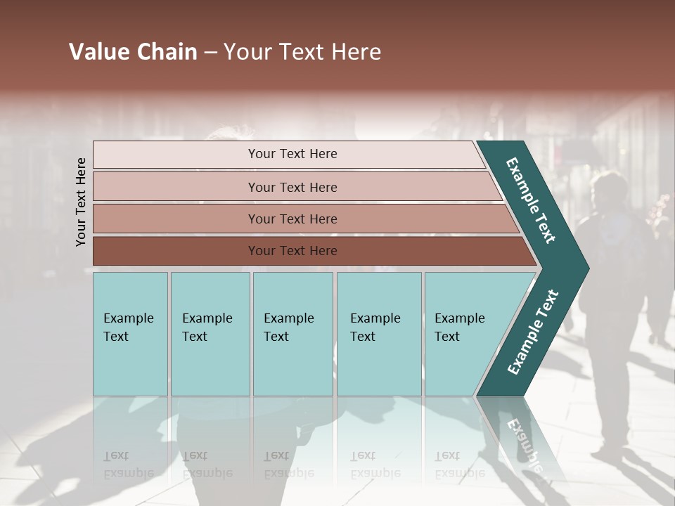 Cool Looking Street PowerPoint Template