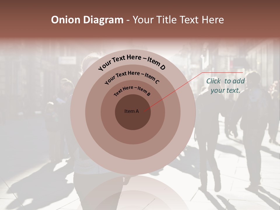 Cool Looking Street PowerPoint Template