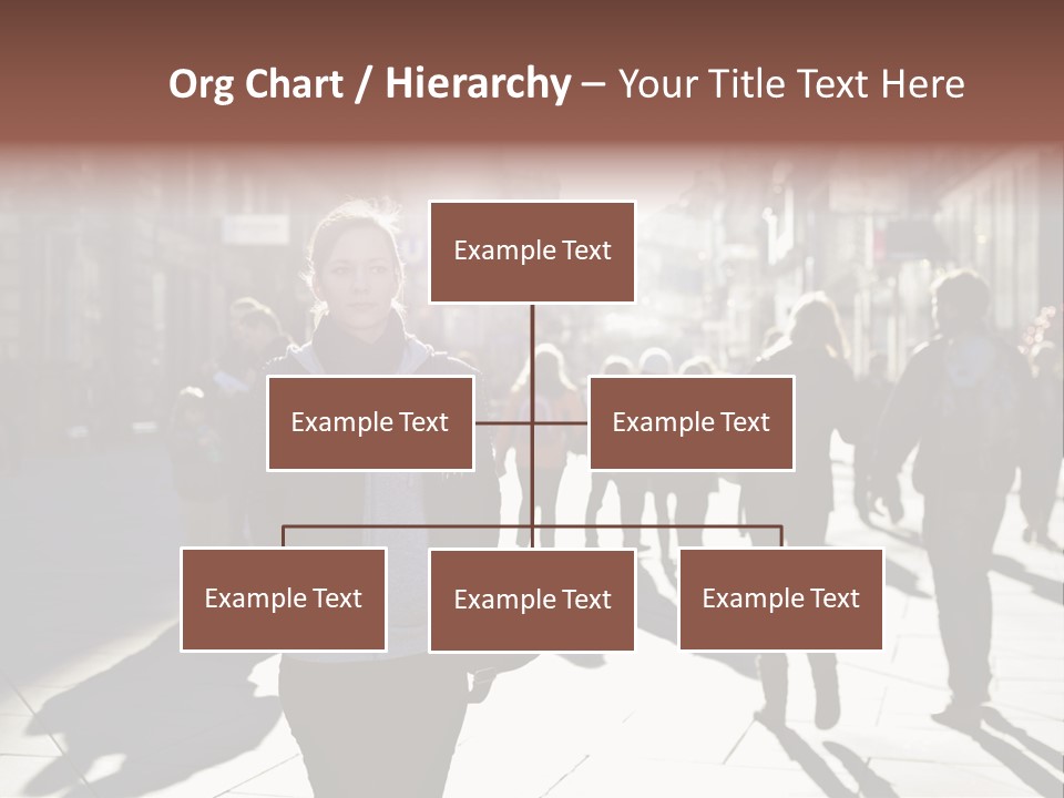 Cool Looking Street PowerPoint Template