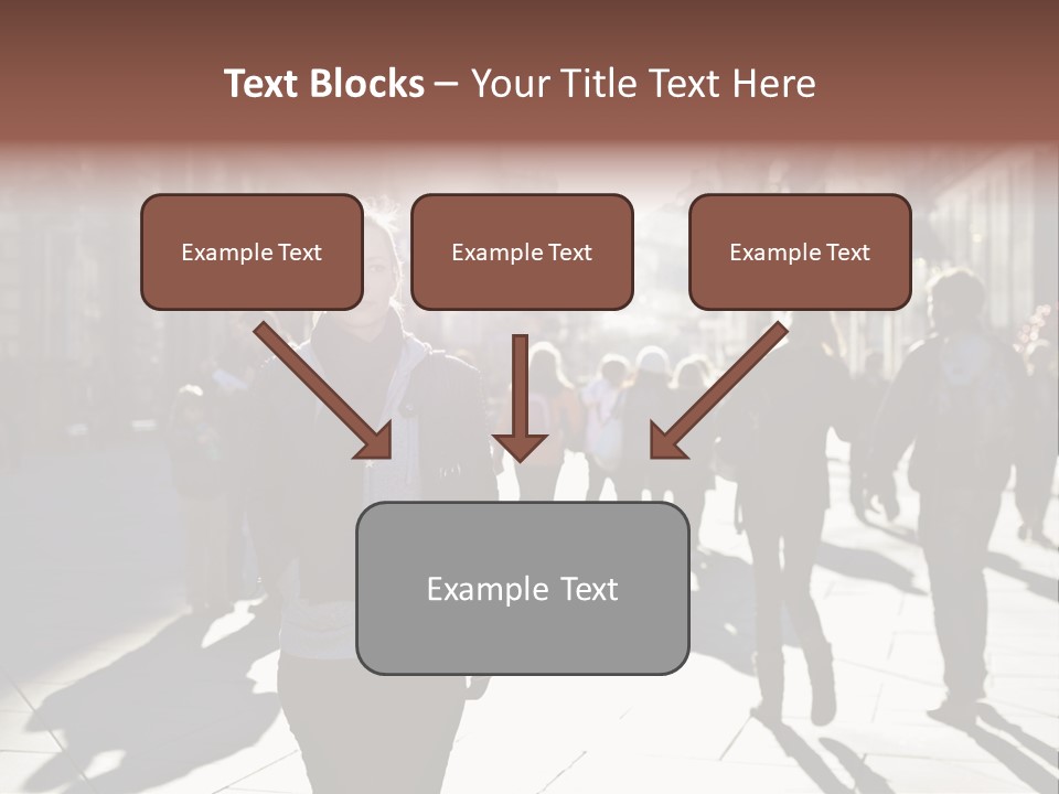 Cool Looking Street PowerPoint Template