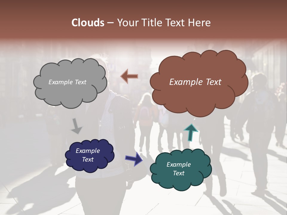 Cool Looking Street PowerPoint Template