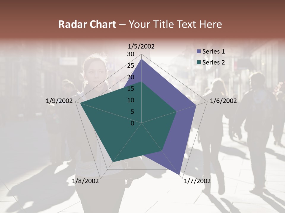 Cool Looking Street PowerPoint Template