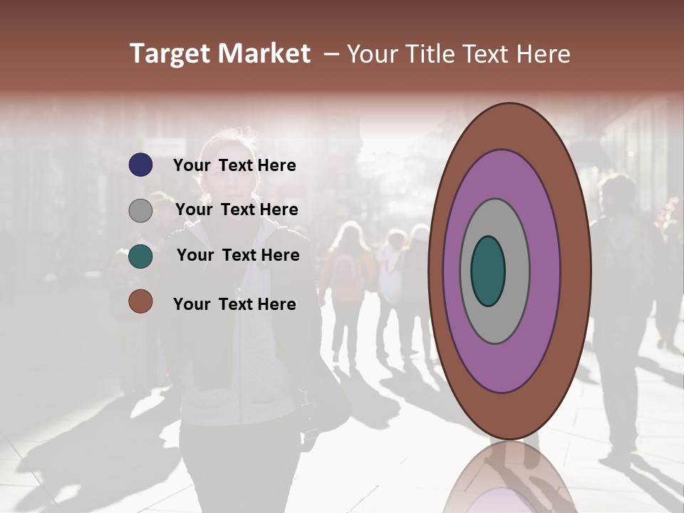 Cool Looking Street PowerPoint Template