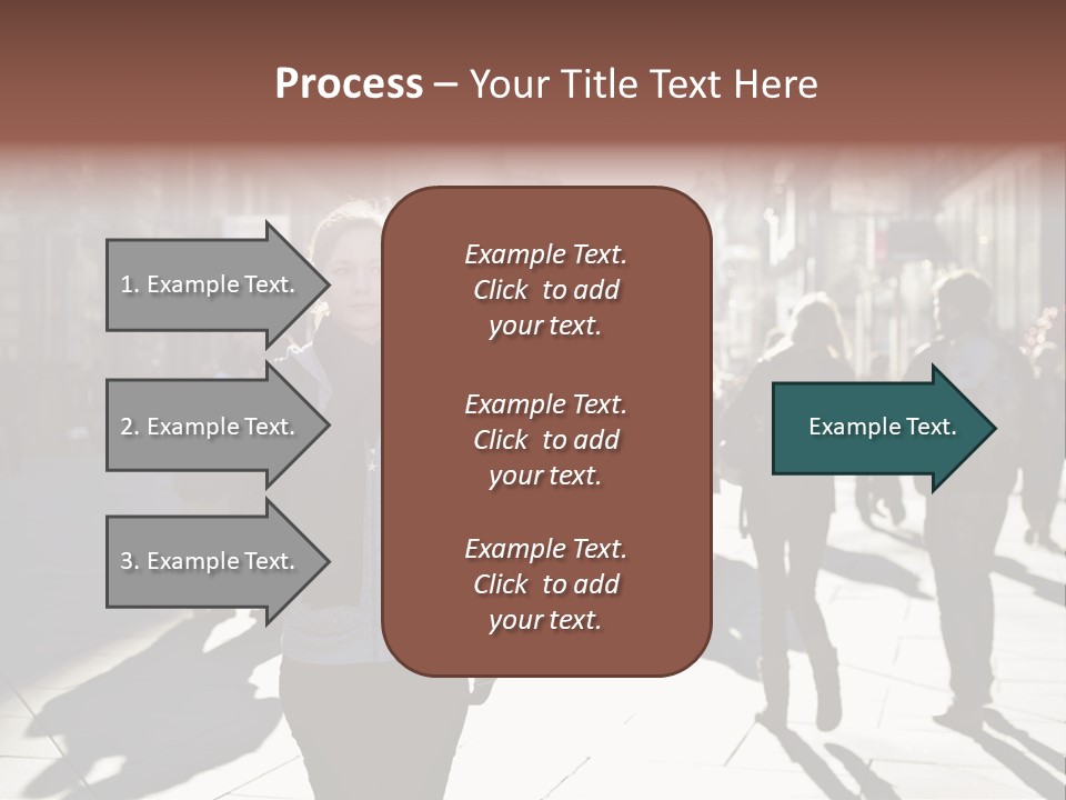 Cool Looking Street PowerPoint Template