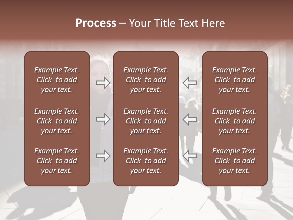 Cool Looking Street PowerPoint Template