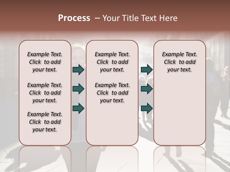 Cool Looking Street PowerPoint Template