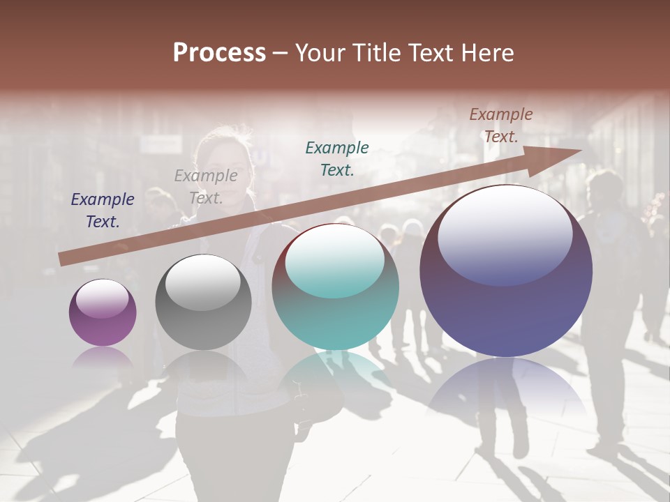 Cool Looking Street PowerPoint Template