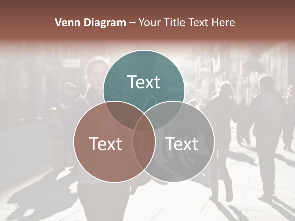 Cool Looking Street PowerPoint Template