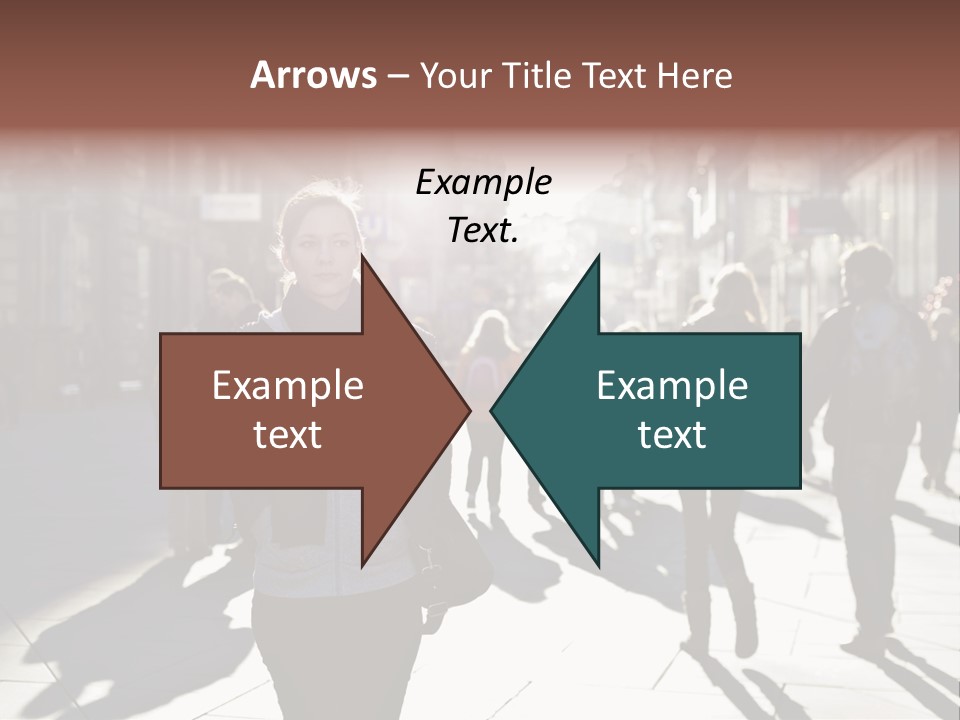 Cool Looking Street PowerPoint Template