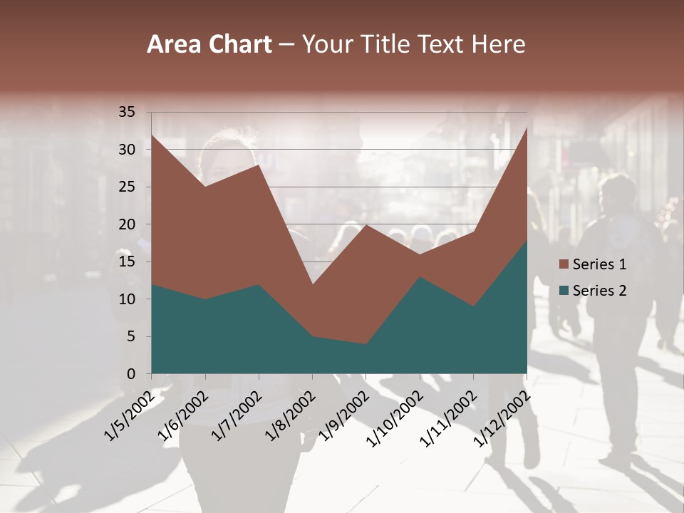 Cool Looking Street PowerPoint Template