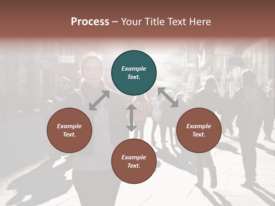 Cool Looking Street PowerPoint Template