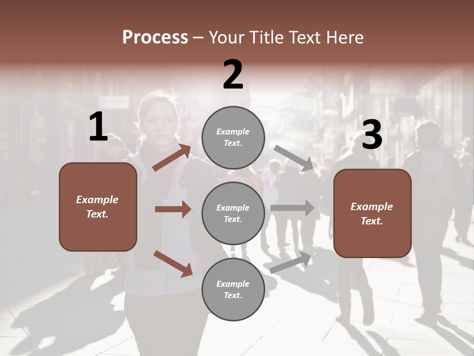 Cool Looking Street PowerPoint Template