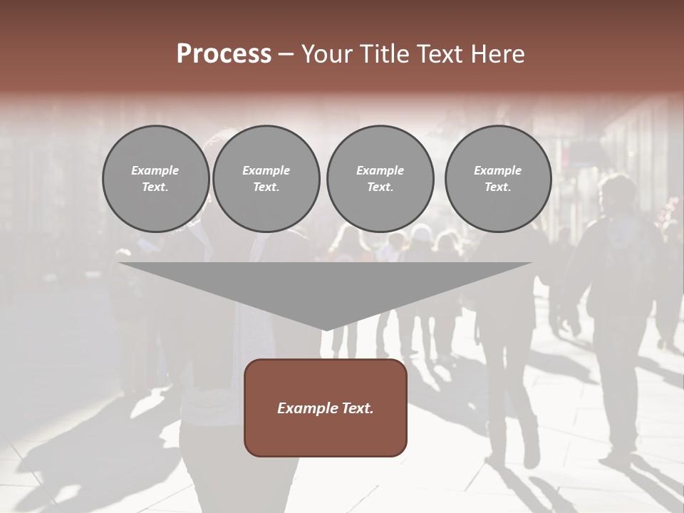 Cool Looking Street PowerPoint Template