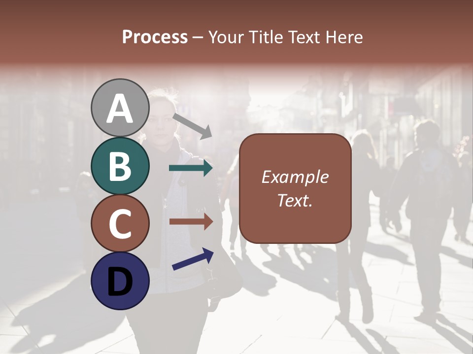 Cool Looking Street PowerPoint Template
