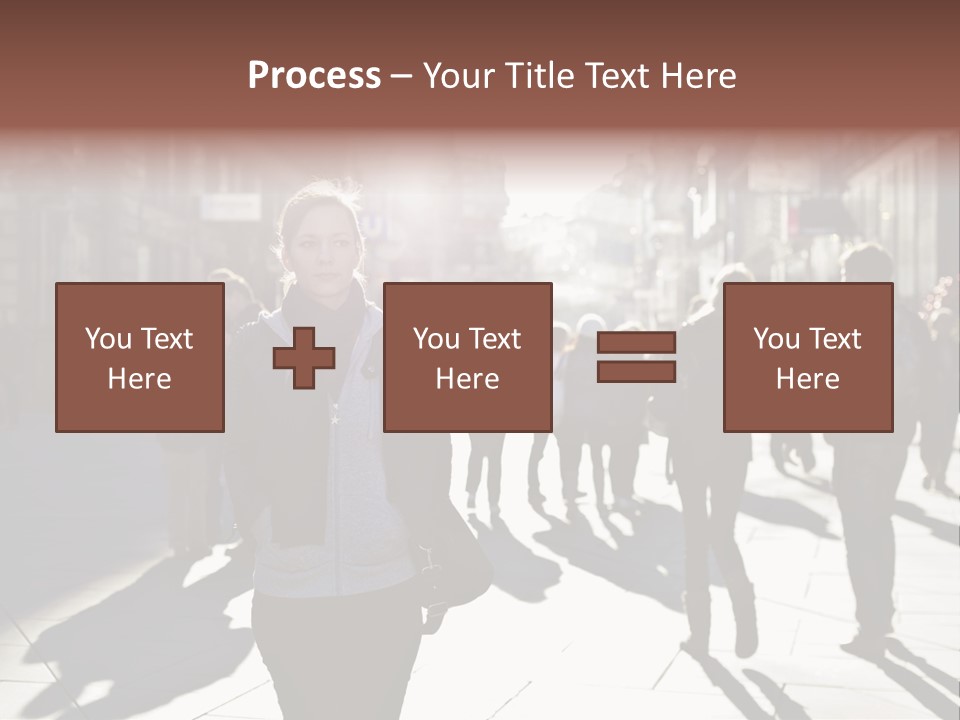 Cool Looking Street PowerPoint Template