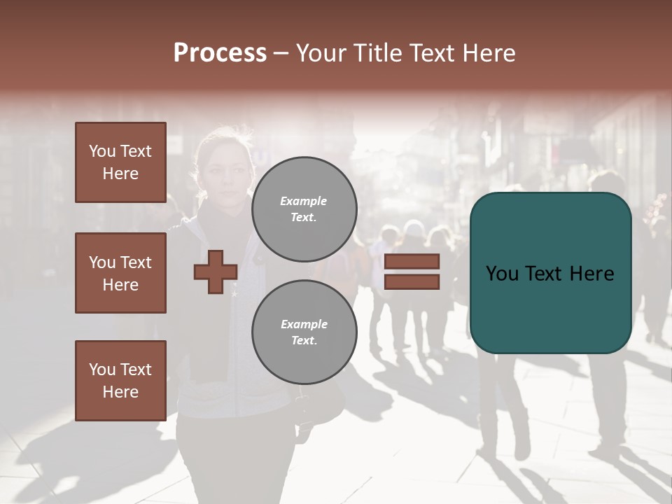 Cool Looking Street PowerPoint Template