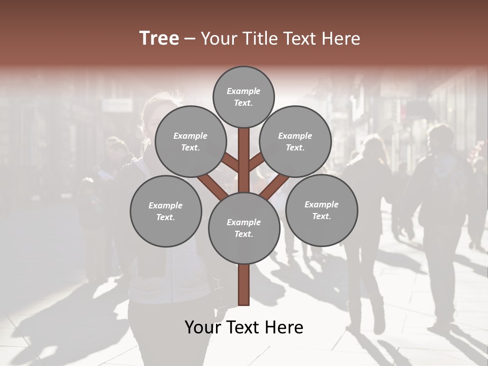 Cool Looking Street PowerPoint Template