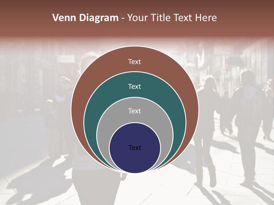 Cool Looking Street PowerPoint Template