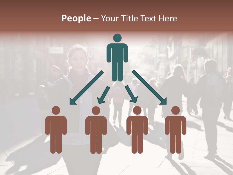 Cool Looking Street PowerPoint Template