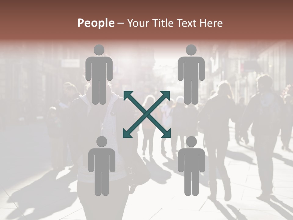 Cool Looking Street PowerPoint Template