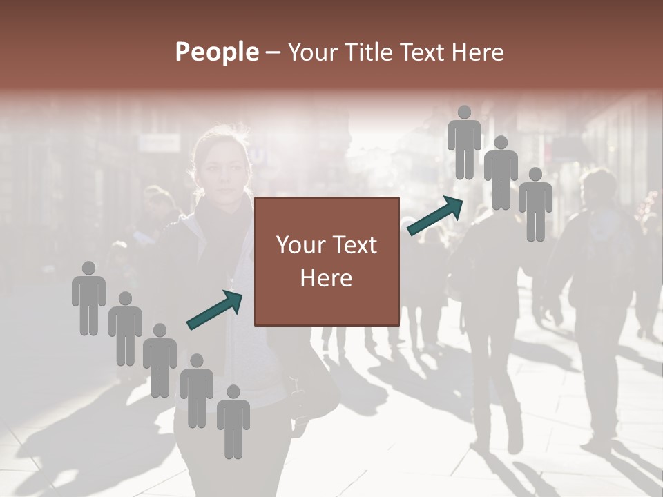 Cool Looking Street PowerPoint Template