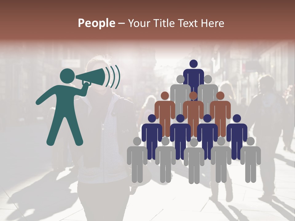 Cool Looking Street PowerPoint Template