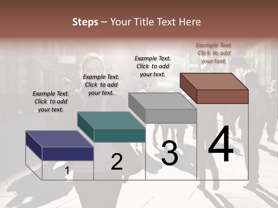 Cool Looking Street PowerPoint Template
