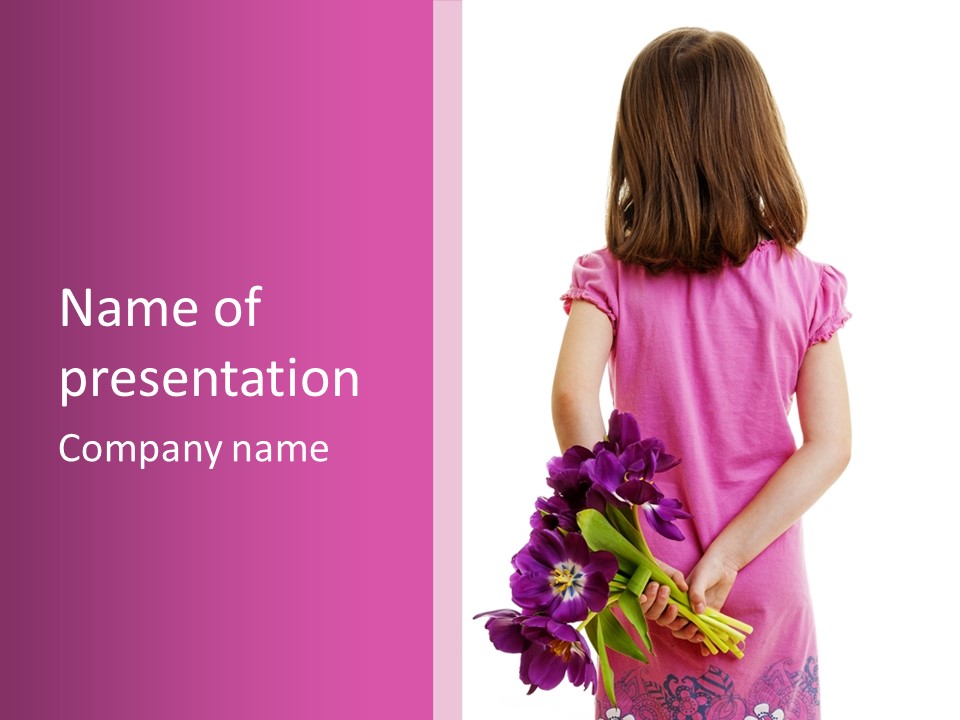 Bloom Mothers Day Season PowerPoint Template