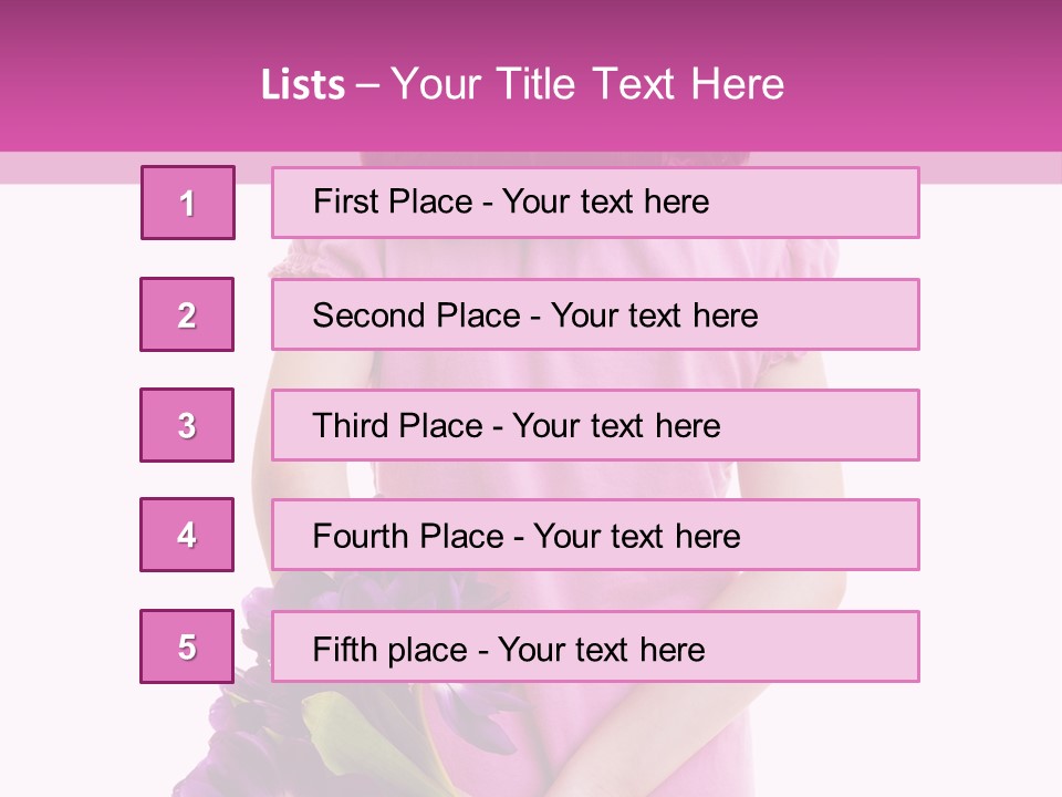 Bloom Mothers Day Season PowerPoint Template