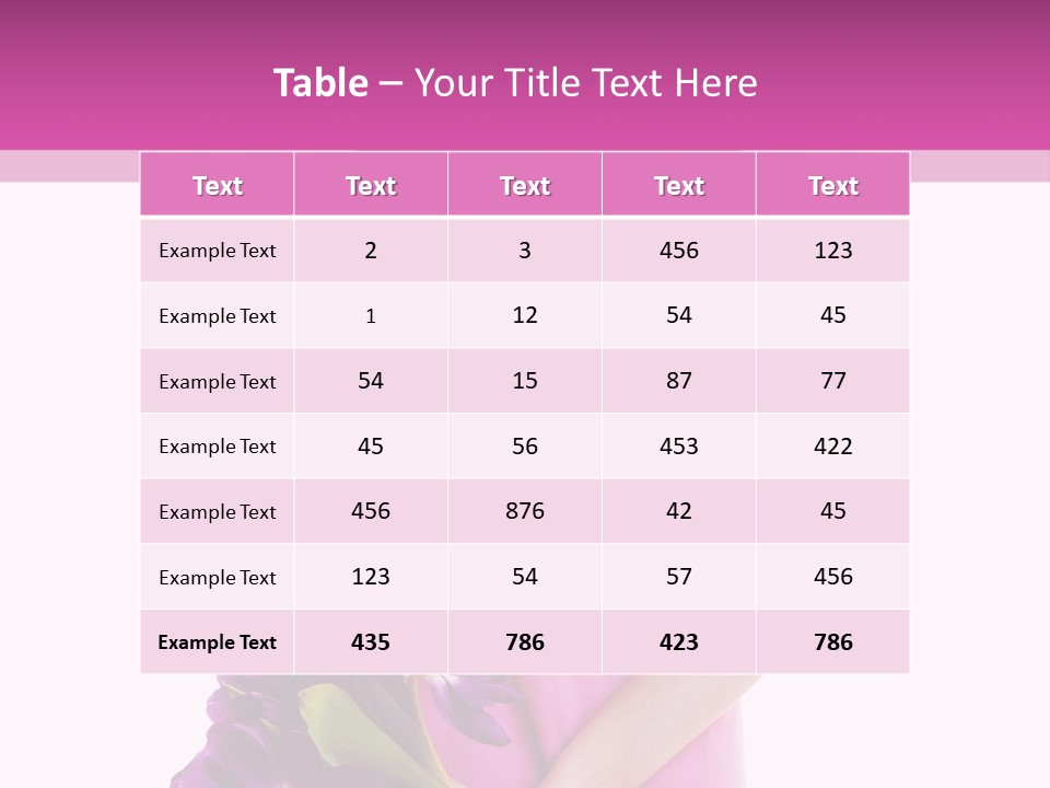 Bloom Mothers Day Season PowerPoint Template