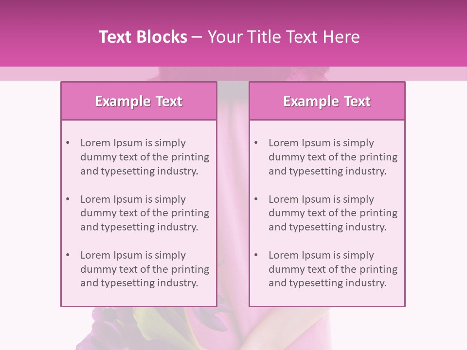 Bloom Mothers Day Season PowerPoint Template