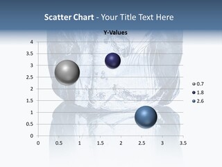 Blue Reflex Molten PowerPoint Template