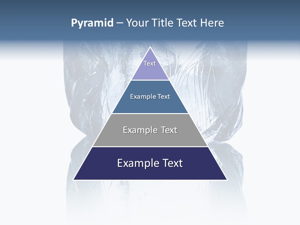 Blue Reflex Molten PowerPoint Template