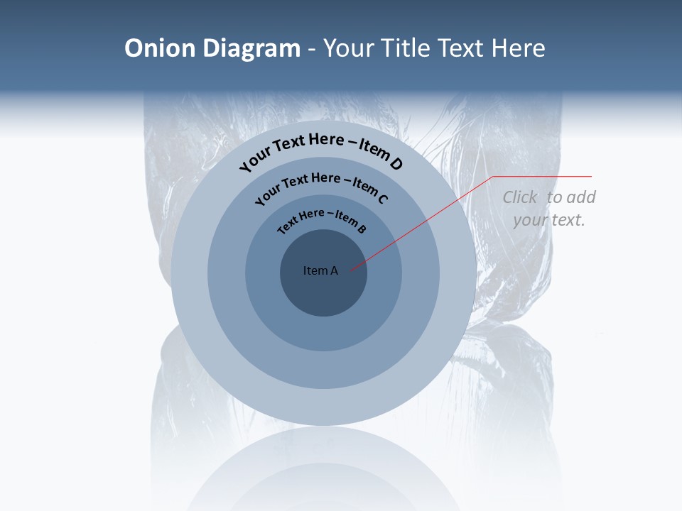 Blue Reflex Molten PowerPoint Template