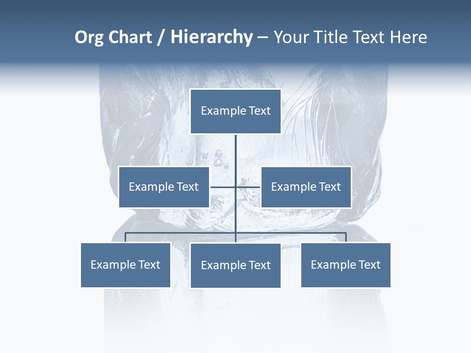 Blue Reflex Molten PowerPoint Template