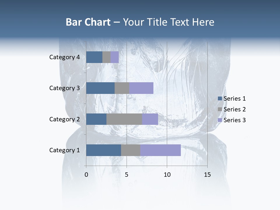 Blue Reflex Molten PowerPoint Template