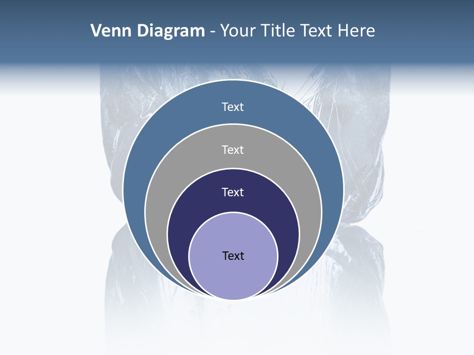 Blue Reflex Molten PowerPoint Template