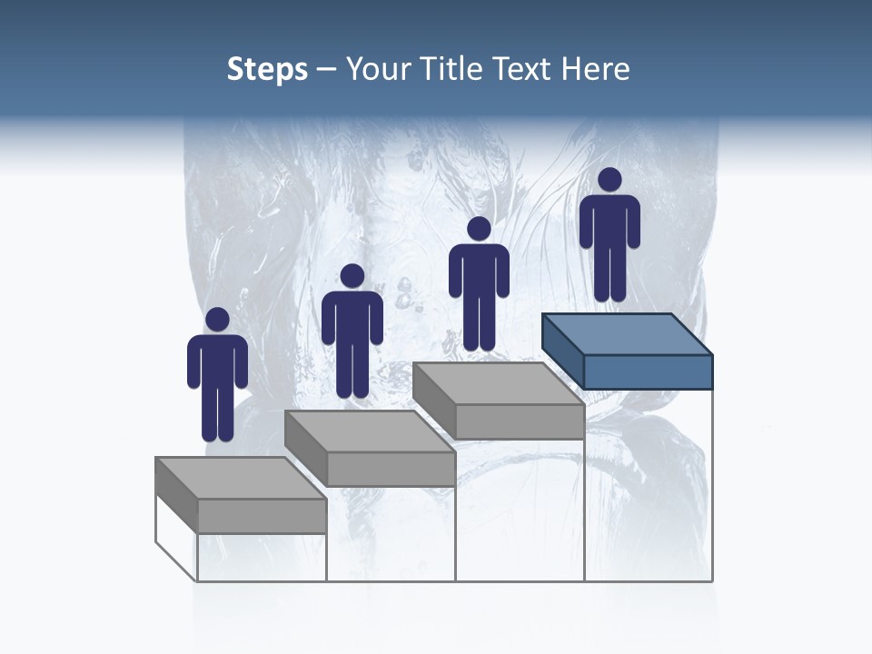 Blue Reflex Molten PowerPoint Template