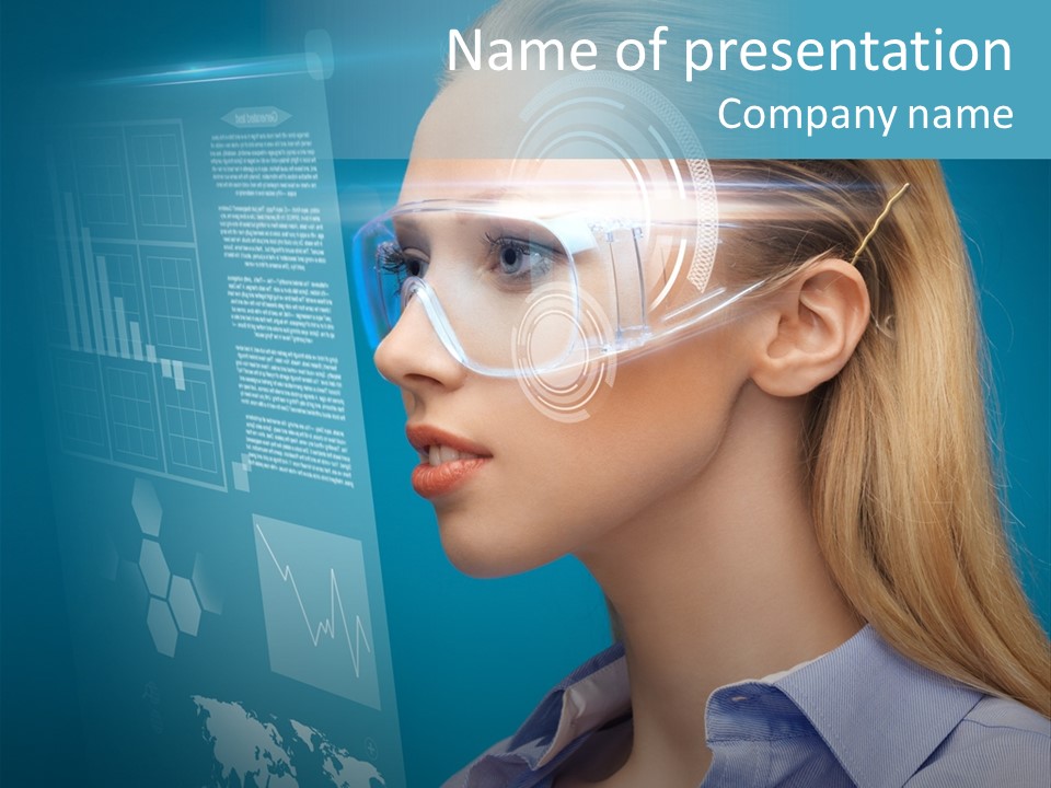 Cyber Touch Interface PowerPoint Template