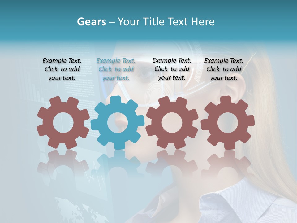 Cyber Touch Interface PowerPoint Template