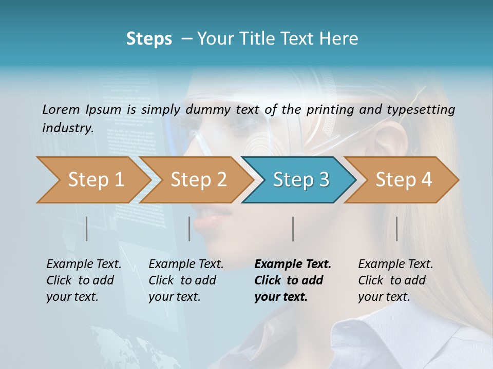 Cyber Touch Interface PowerPoint Template