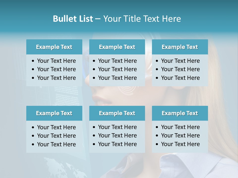 Cyber Touch Interface PowerPoint Template