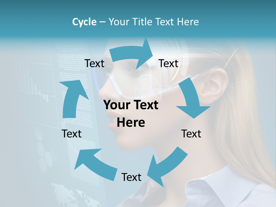 Cyber Touch Interface PowerPoint Template