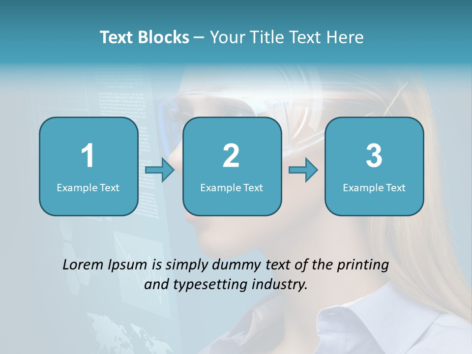 Cyber Touch Interface PowerPoint Template