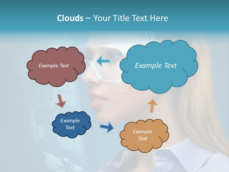Cyber Touch Interface PowerPoint Template