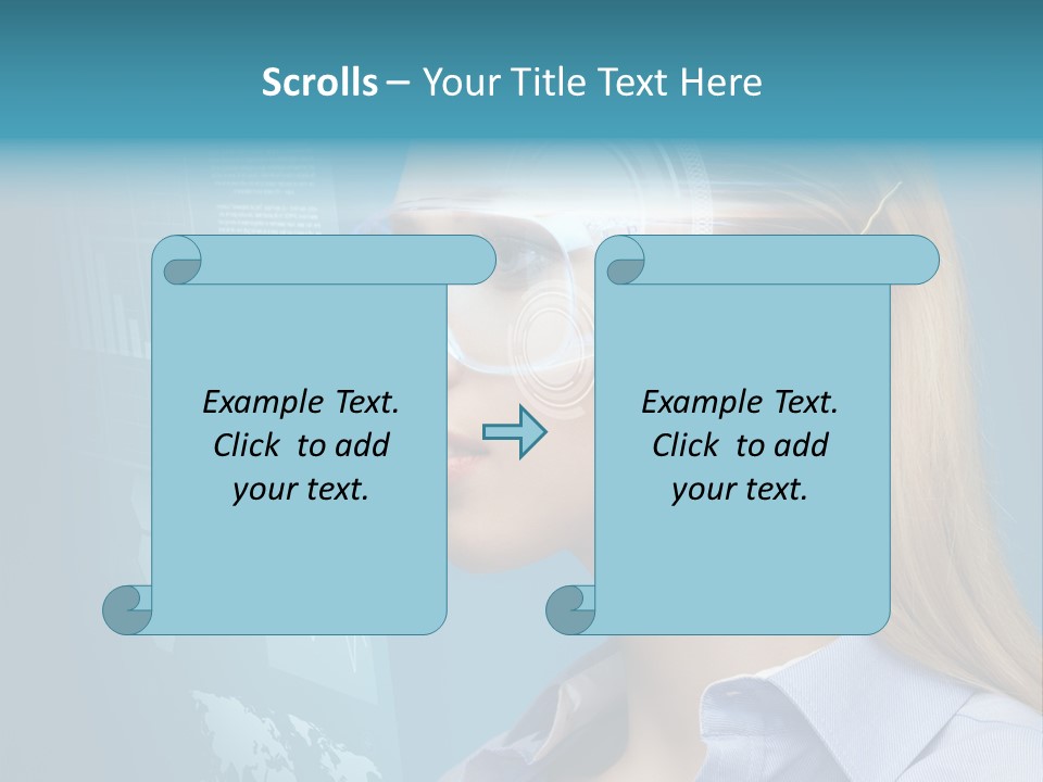 Cyber Touch Interface PowerPoint Template